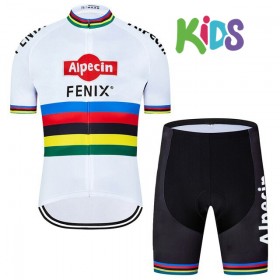 Cykeltrøje + Cykelshorts 2020 Alpecin-Fenix Børn N003